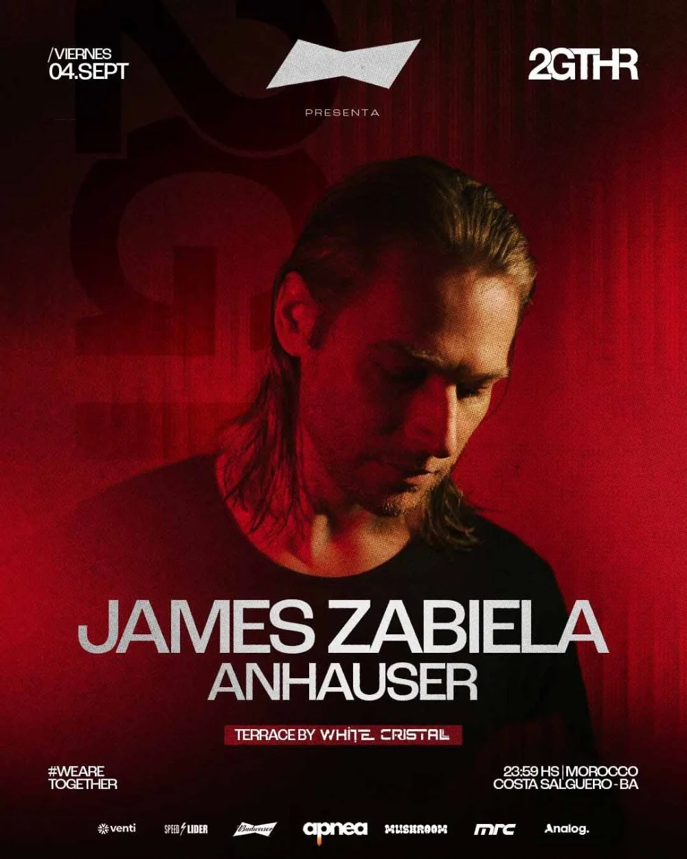 Flyer de JAMES ZABIELA, 04.09.2026