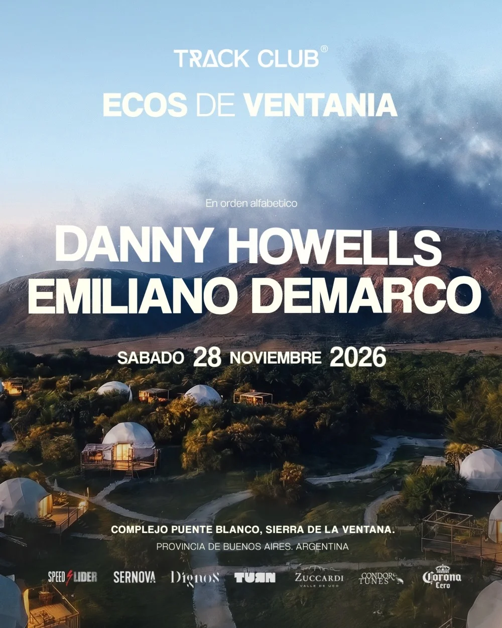 Flyer de DANNY HOWELLS | EMILIANO DEMARCO, 28.11.2026