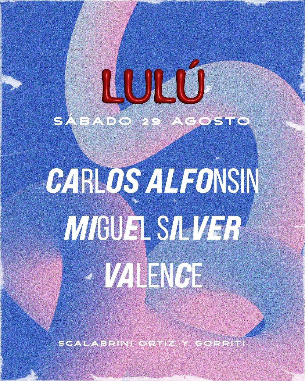 Flyer de CARLOS ALFONSIN, 29.08.2026