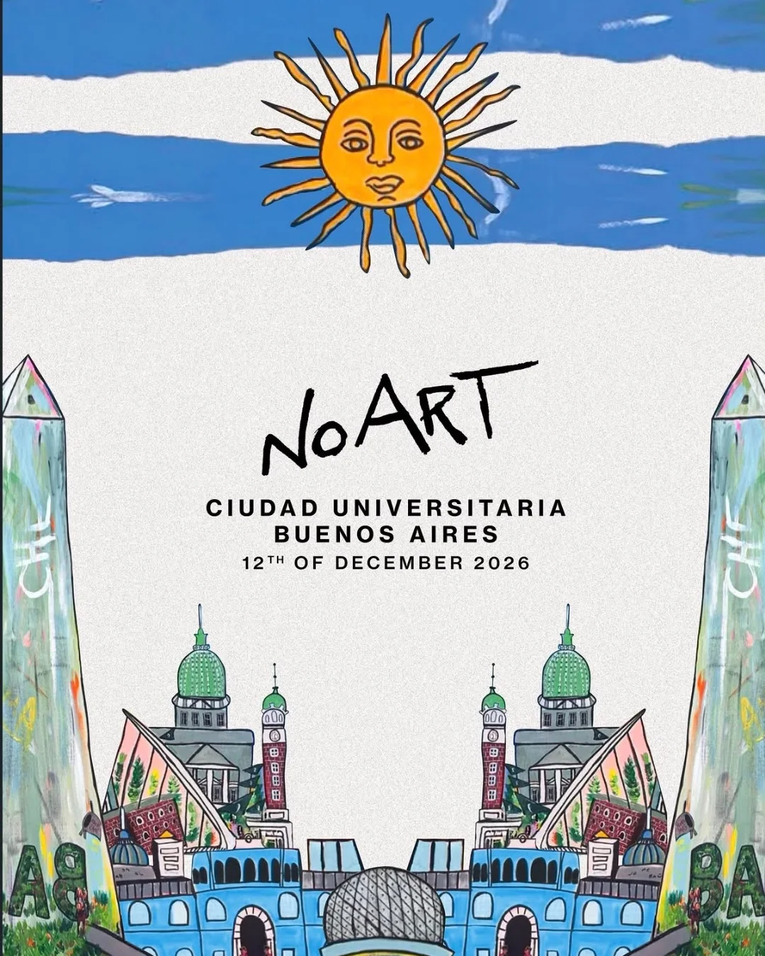 Flyer de NO ART, 12.12.2026