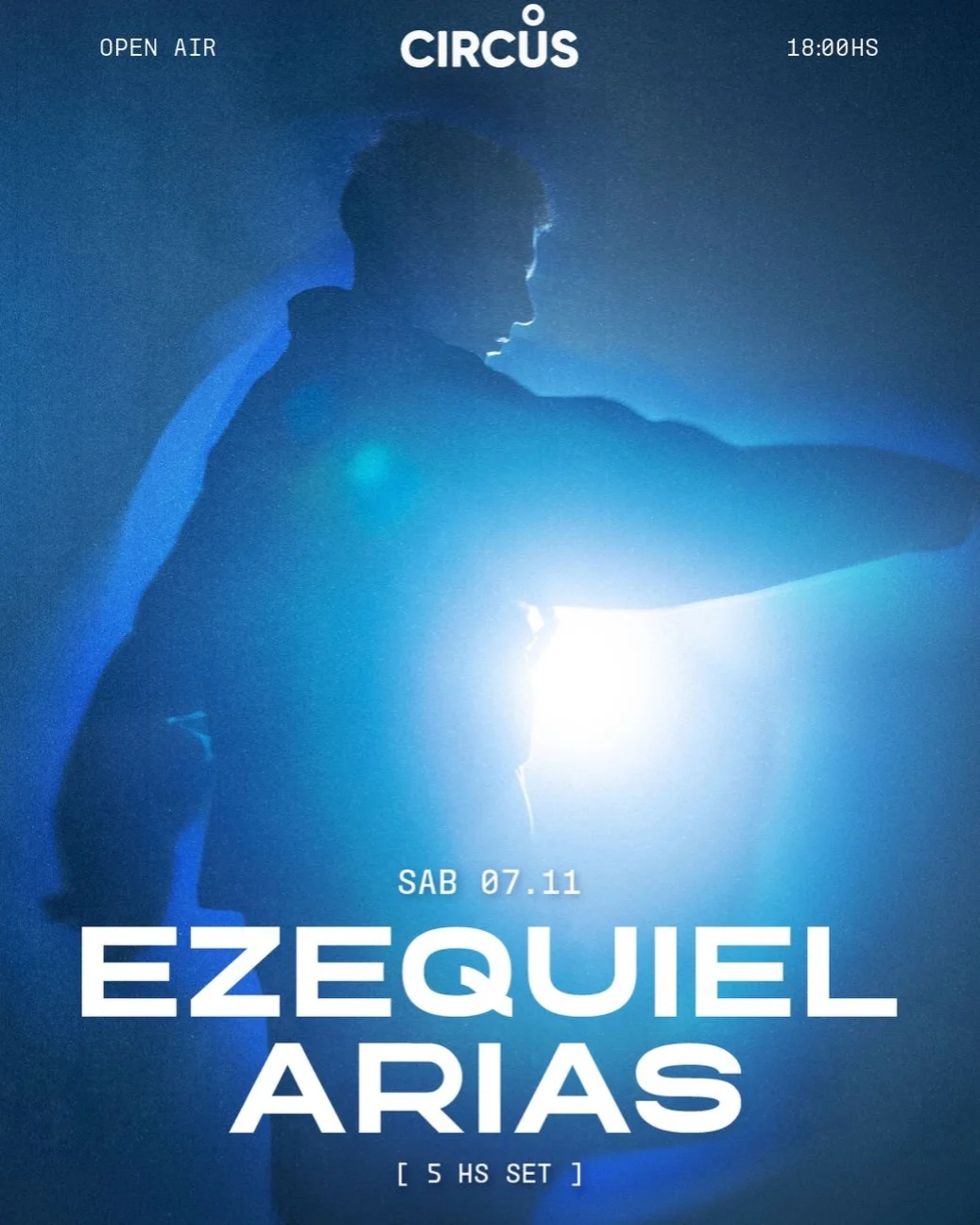 Flyer de EZEQUIEL ARIAS, 07.11.2026