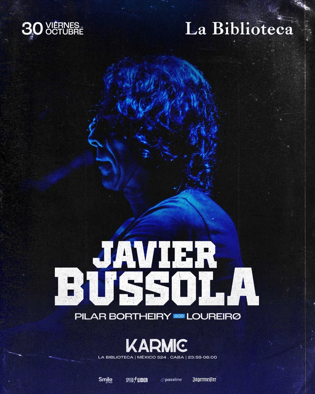 Flyer de JAVIER BUSSOLA, 30.10.2026