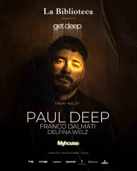 Flyer de PAUL DEEP, 21.08.2026