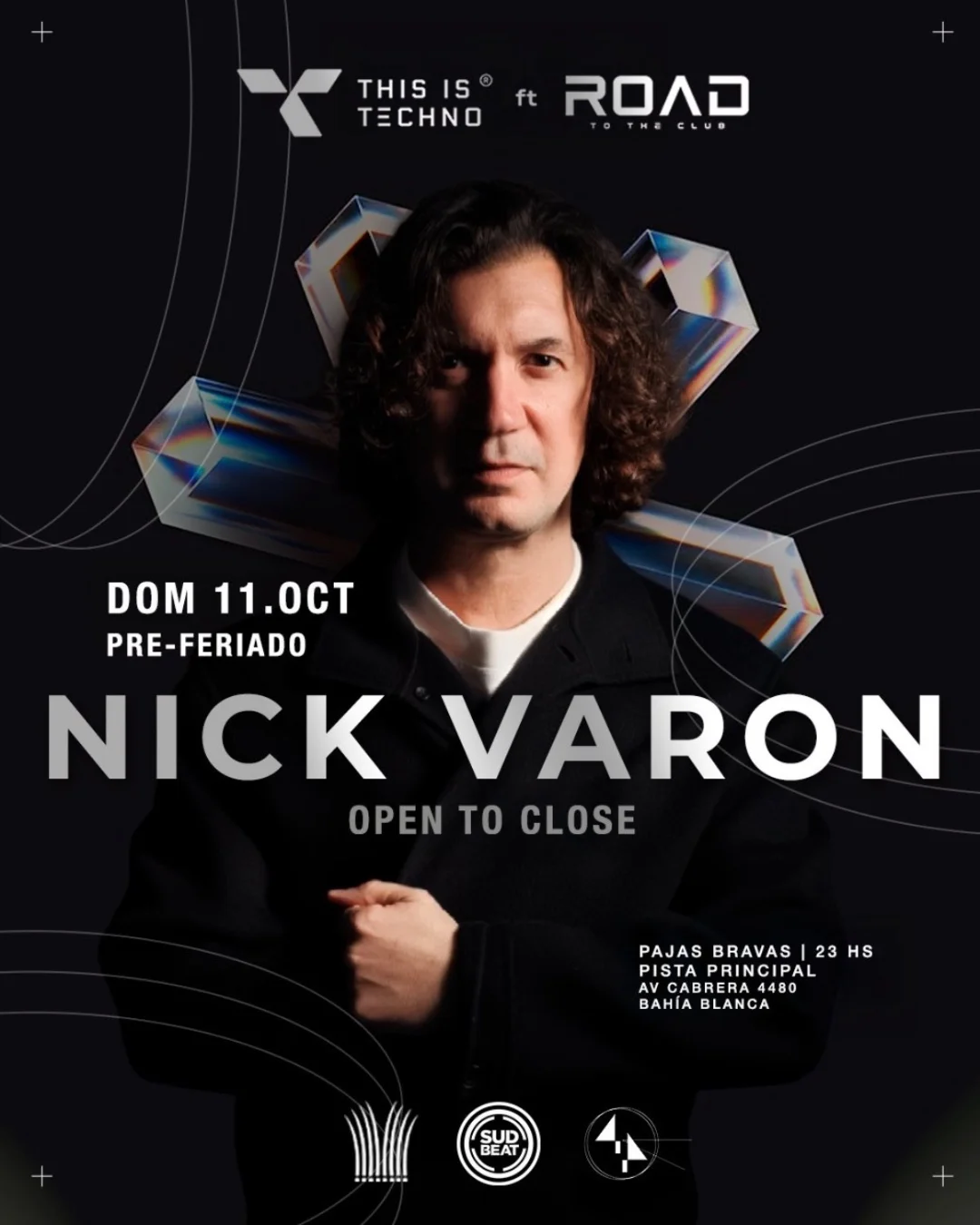 Flyer de NICK VARON, 11.10.2026