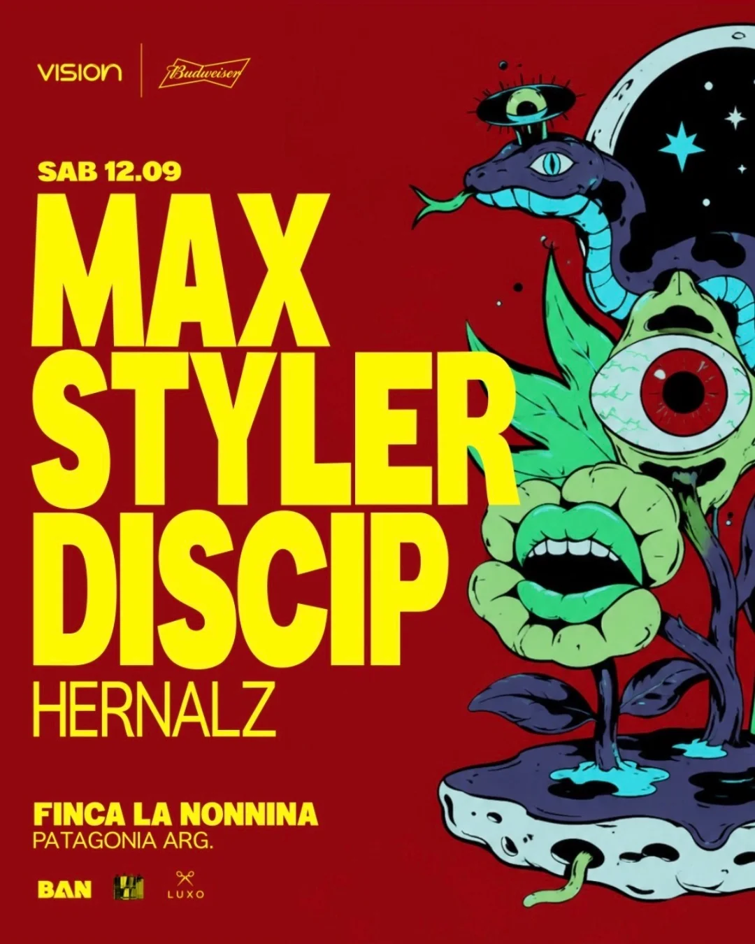 Flyer de MAX STYLER DISCIP - HERNALZ, 12.09.2026