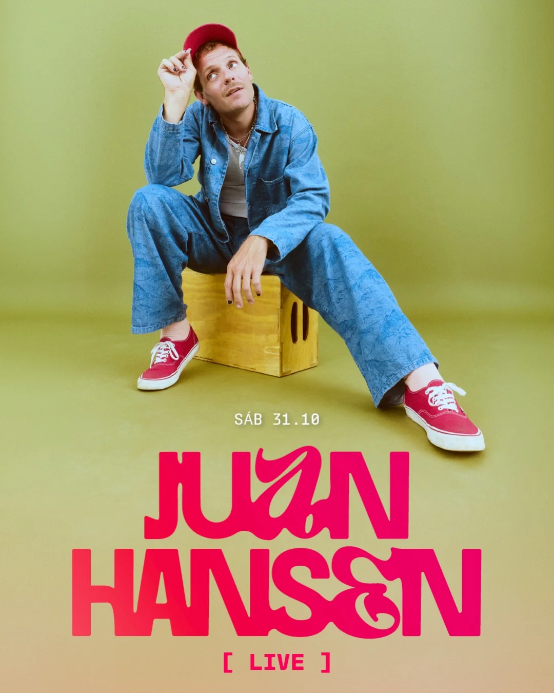 Flyer de JUAN HANSEN [LIVE], 31.10.2026