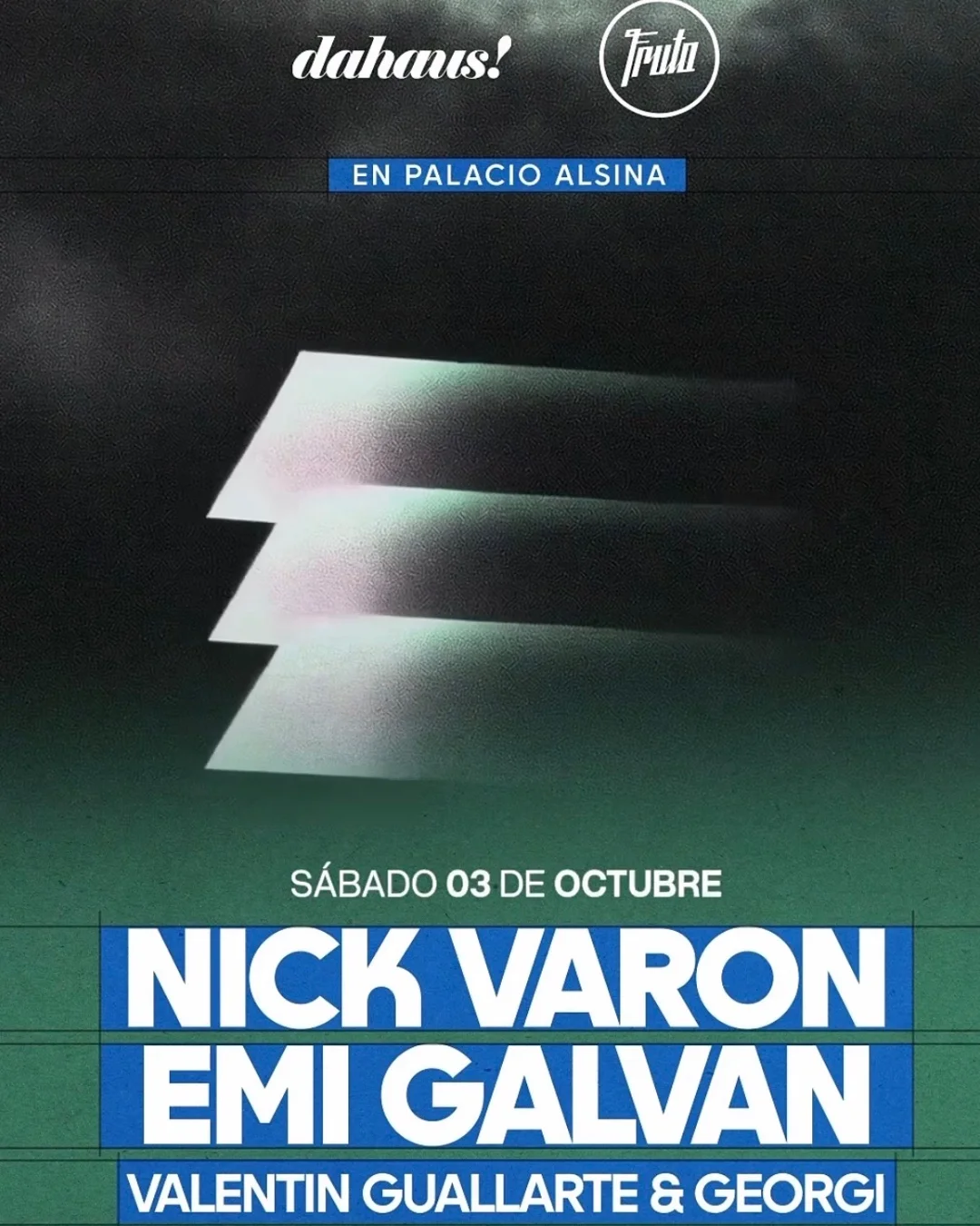 Flyer de NICK VARON, 03.10.2026