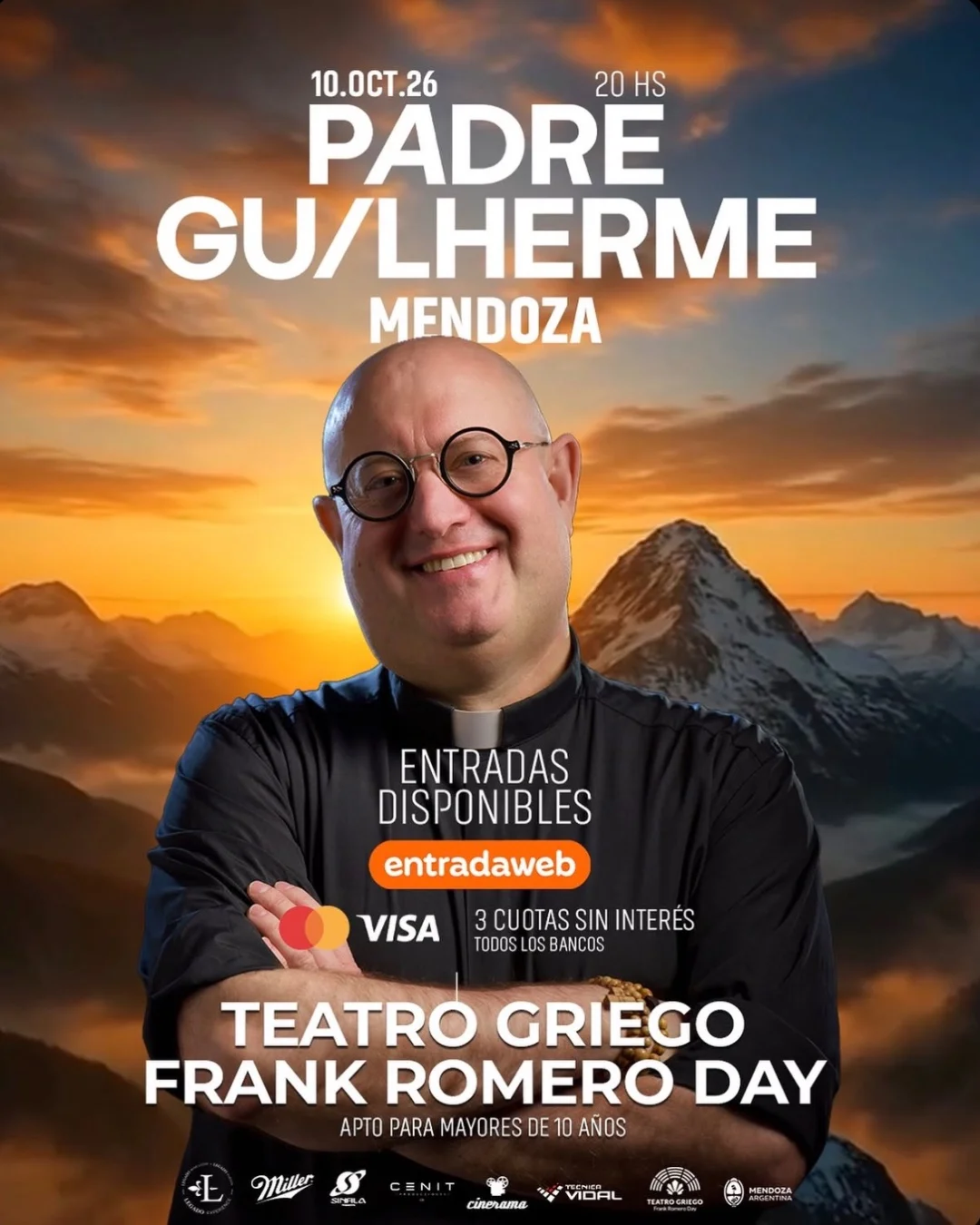 Flyer de PADRE GUILHERME, 10.10.2026
