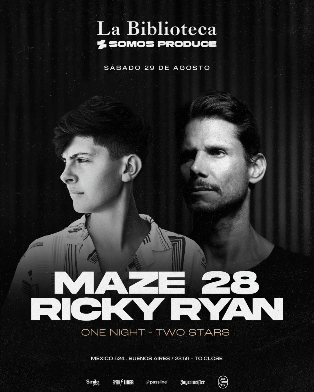 Flyer de MAZE 28 & RICKY RYAN, 29.08.2026