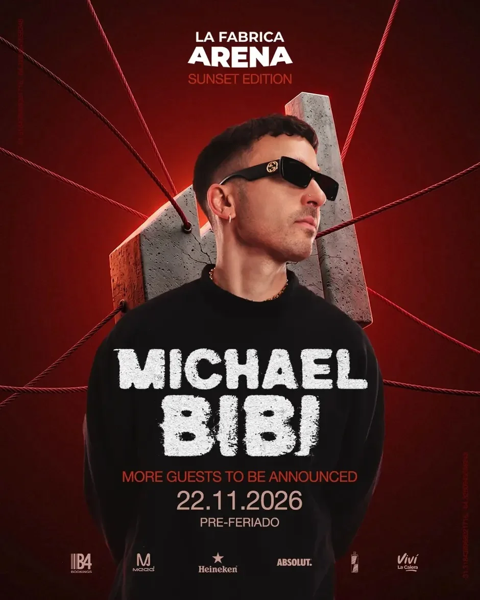 Flyer de MICHAEL BIBI, 22.11.2026