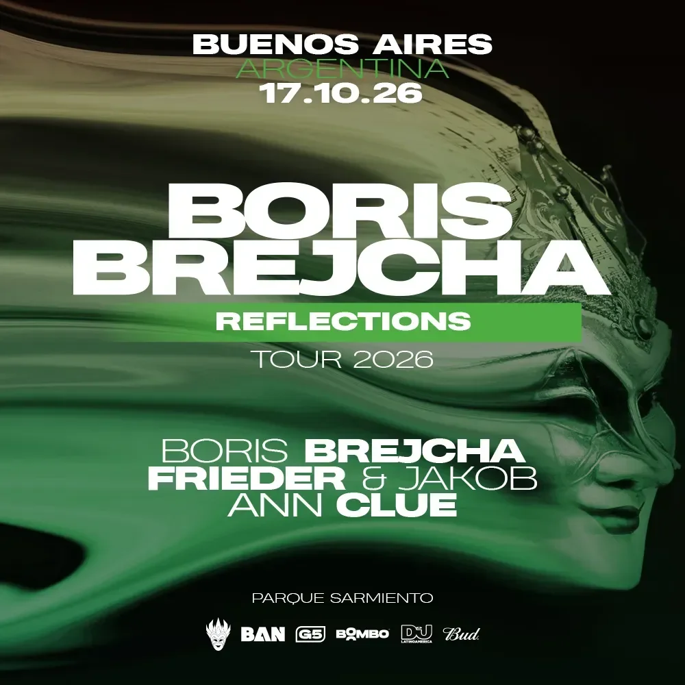 Flyer de BORIS BREJCHA PRES. REFLECTIONS, 17.10.2026