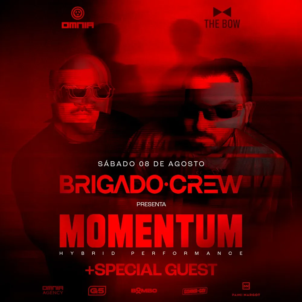 Flyer de BRIGADO CREW, 08.08.2026