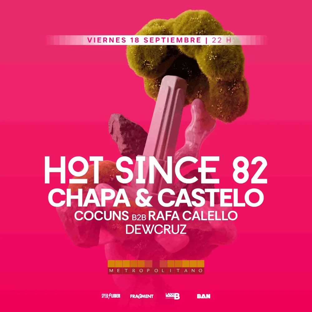 Flyer de HOT SINCE 82, 18.09.2026