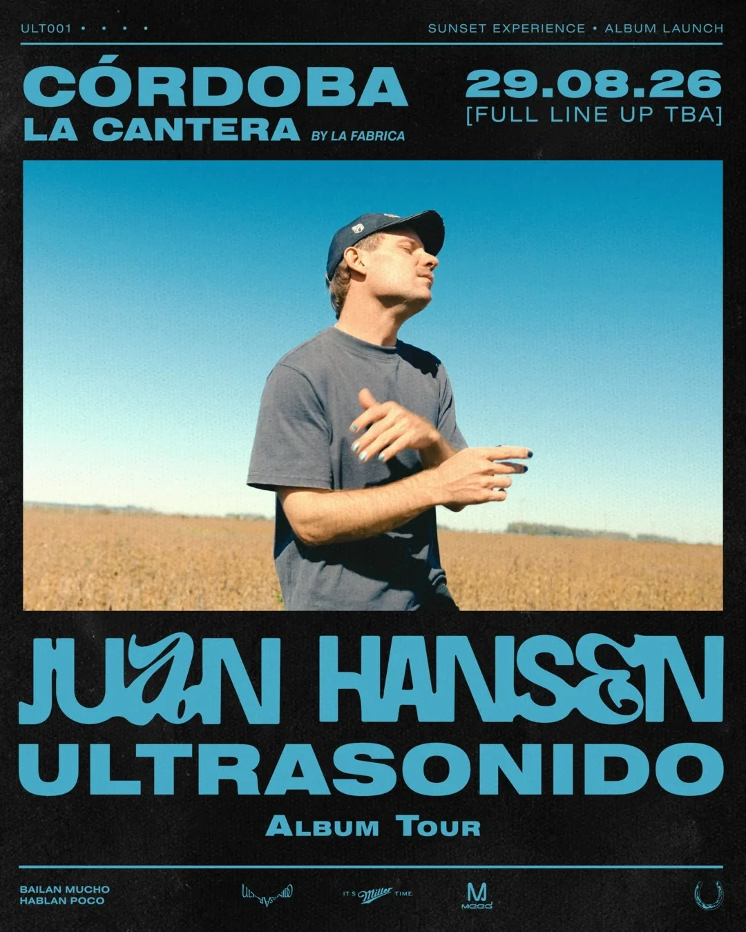 Flyer de JUAN HANSEN | ULTRASONIDO, 29.08.2026