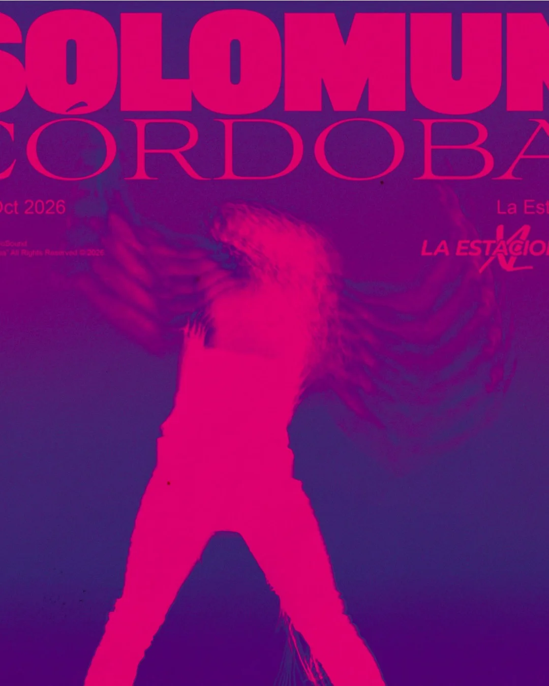 Flyer de SOLOMUN, 23.10.2026